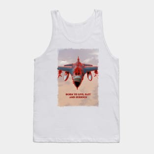 Fighter Jet Born P1 Tank Top